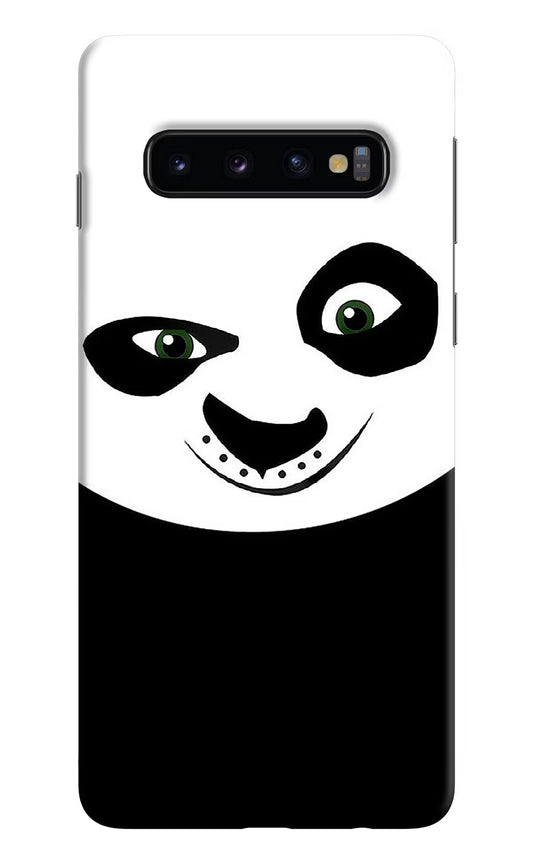 Panda Samsung S10 Hard Case Back Cover by Casekaro