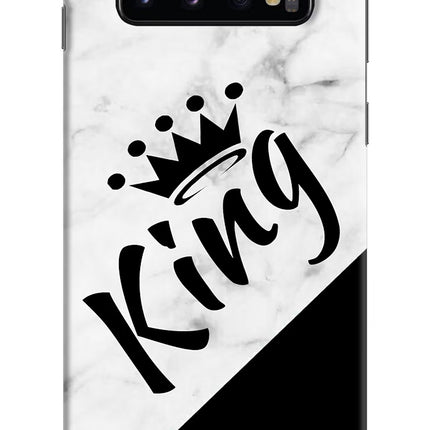 King Samsung S10 Hard Case Back Cover by Casekaro