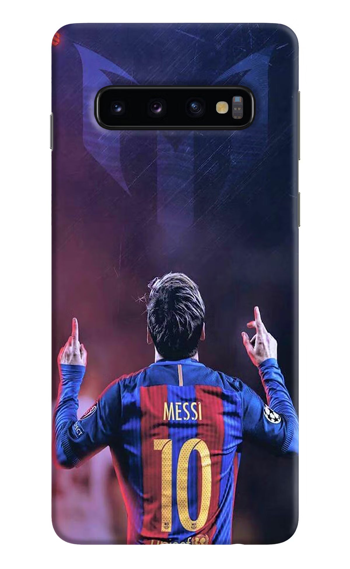Messi Samsung S10 Hard Case Back Cover by Casekaro