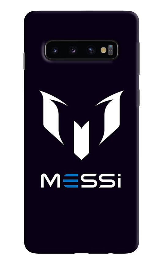 Messi Logo Samsung S10 Hard Case Back Cover by Casekaro