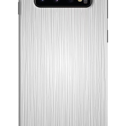 Wooden Grey Texture Samsung S10 Hard Case Back Cover by Casekaro