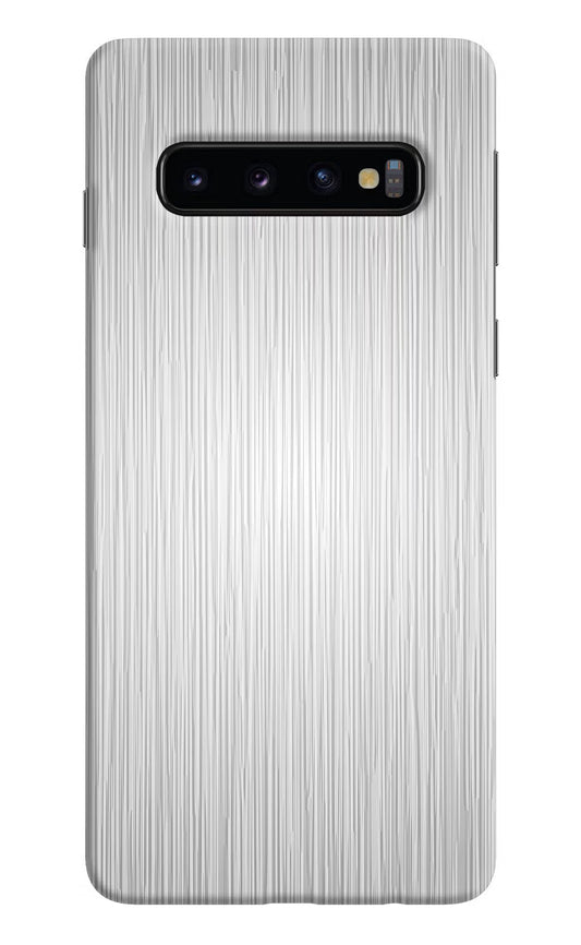 Wooden Grey Texture Samsung S10 Hard Case Back Cover by Casekaro