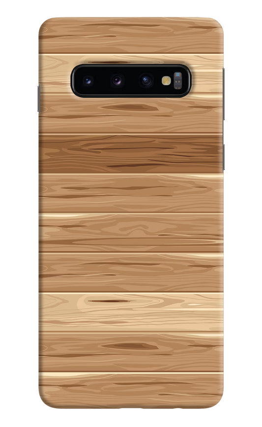 Wooden Vector Samsung S10 Hard Case Back Cover by Casekaro