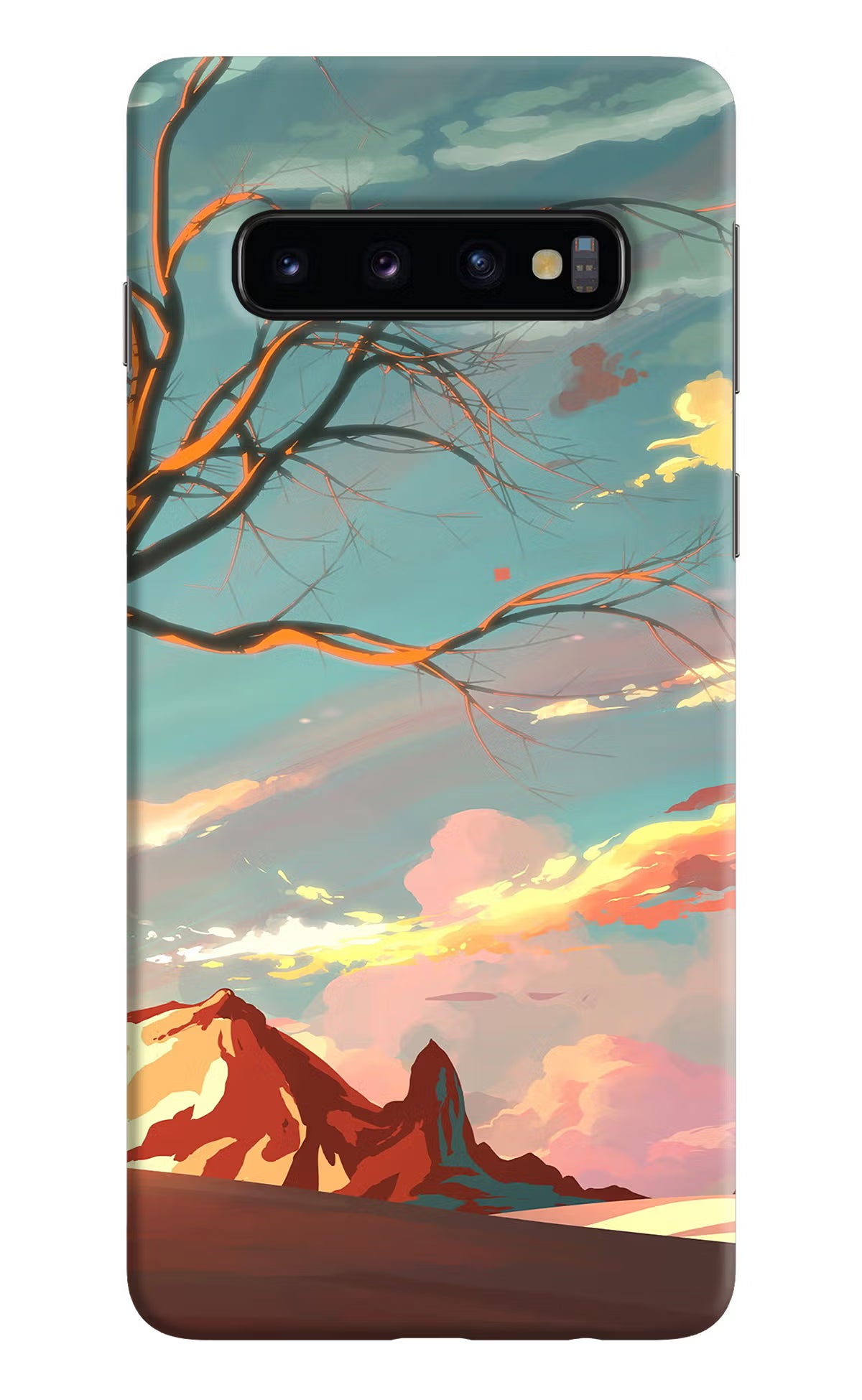 Scenery Samsung S10 Hard Case Back Cover by Casekaro