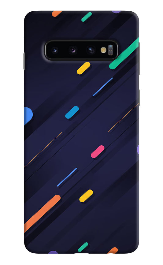 Abstract Design Samsung S10 Hard Case Back Cover by Casekaro