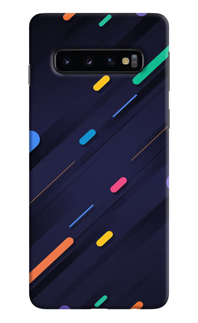 Abstract Design Samsung S10 Hard Case Back Cover by Casekaro