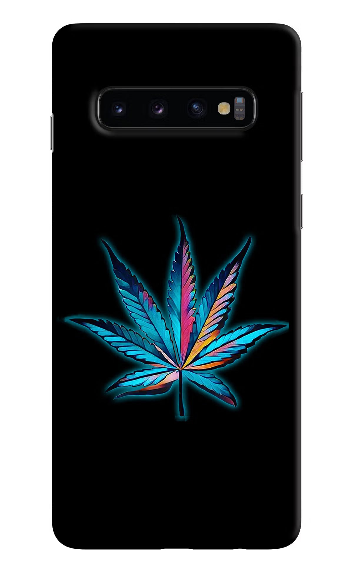 Weed Samsung S10 Hard Case Back Cover by Casekaro