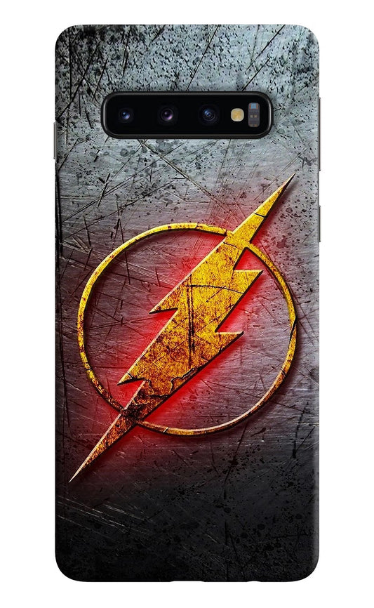 Flash Samsung S10 Hard Case Back Cover by Casekaro