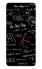 Mathematics Formula Samsung S10 Hard Case Back Cover by Casekaro