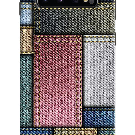 Multicolor Jeans Samsung S10 Hard Case Back Cover by Casekaro