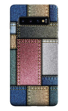 Multicolor Jeans Samsung S10 Hard Case Back Cover by Casekaro