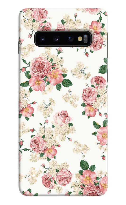 Flowers Samsung S10 Hard Case Back Cover by Casekaro