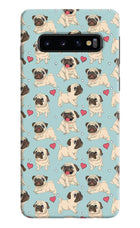 Pug Dog Samsung S10 Hard Case Back Cover by Casekaro