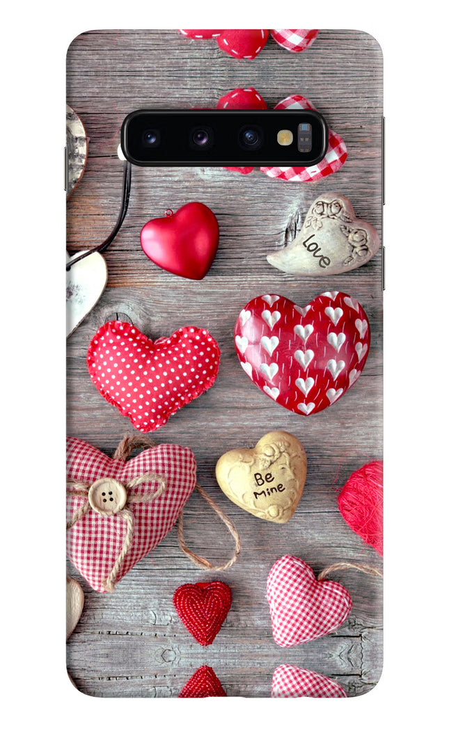 Love Wallpaper Samsung S10 Hard Case Back Cover by Casekaro