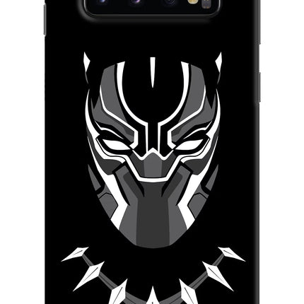 Black Panther Samsung S10 Hard Case Back Cover by Casekaro