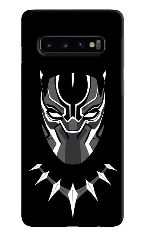 Black Panther Samsung S10 Back Cover