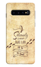 I Solemnly swear that i up to no good Samsung S10 Hard Case Back Cover by Casekaro