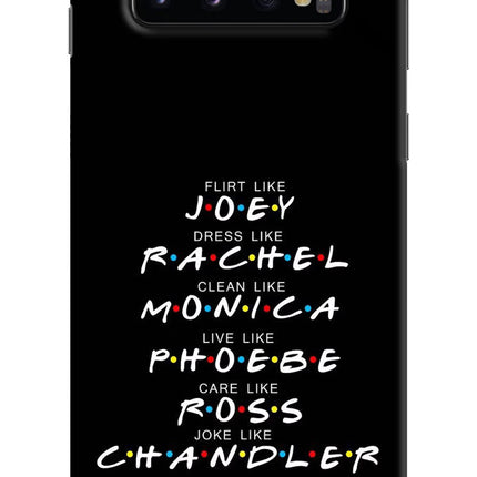 FRIENDS Character Samsung S10 Hard Case Back Cover by Casekaro