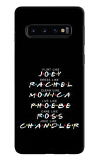 FRIENDS Character Samsung S10 Hard Case Back Cover by Casekaro