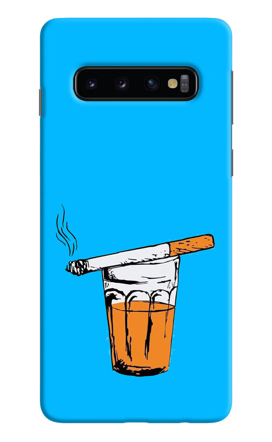 Chai Sutta Samsung S10 Hard Case Back Cover by Casekaro