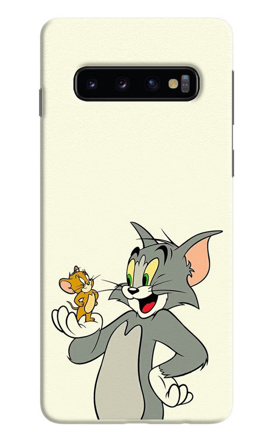 Tom & Jerry Samsung S10 Hard Case Back Cover by Casekaro
