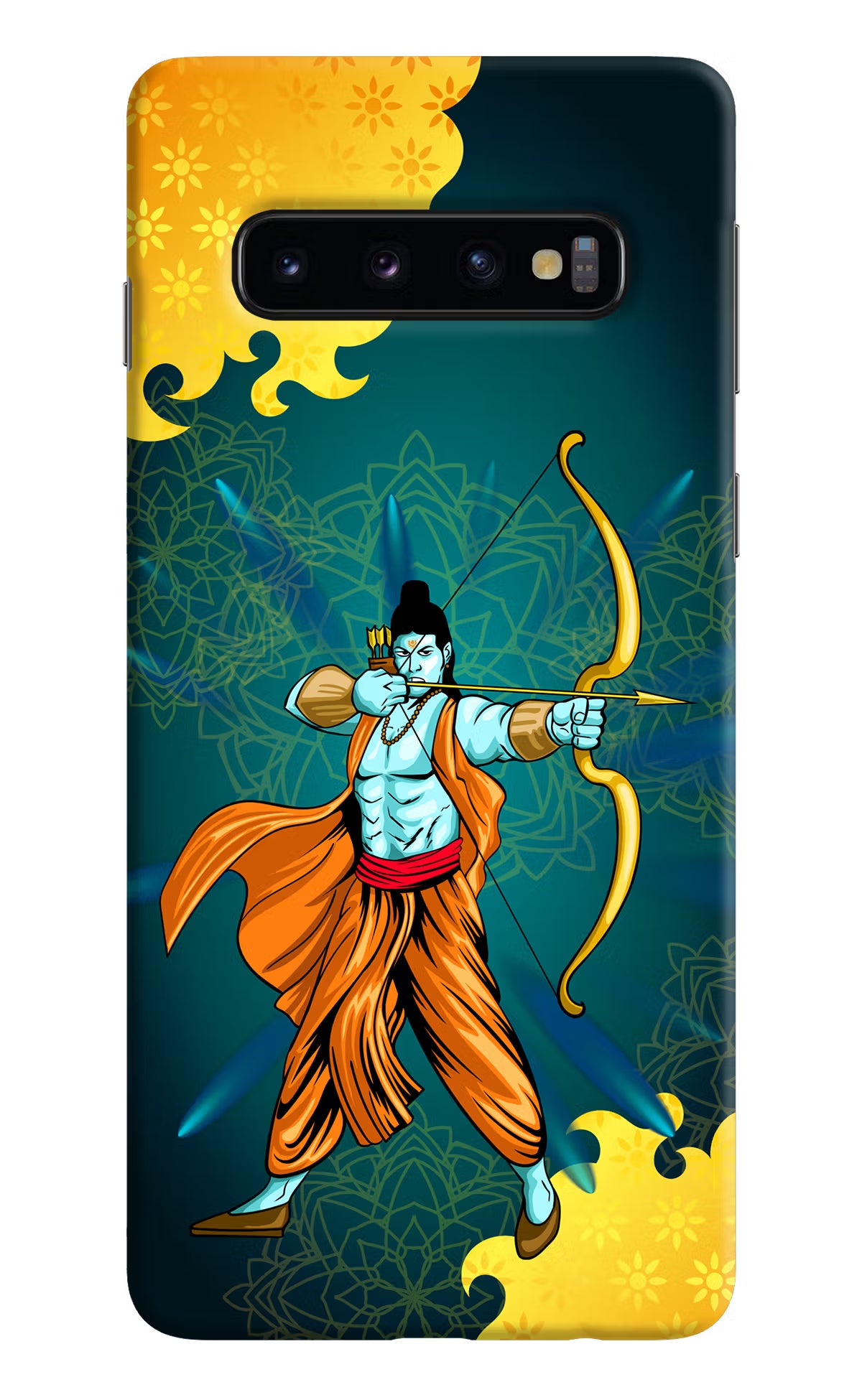 Lord Ram - 6 Samsung S10 Hard Case Back Cover by Casekaro