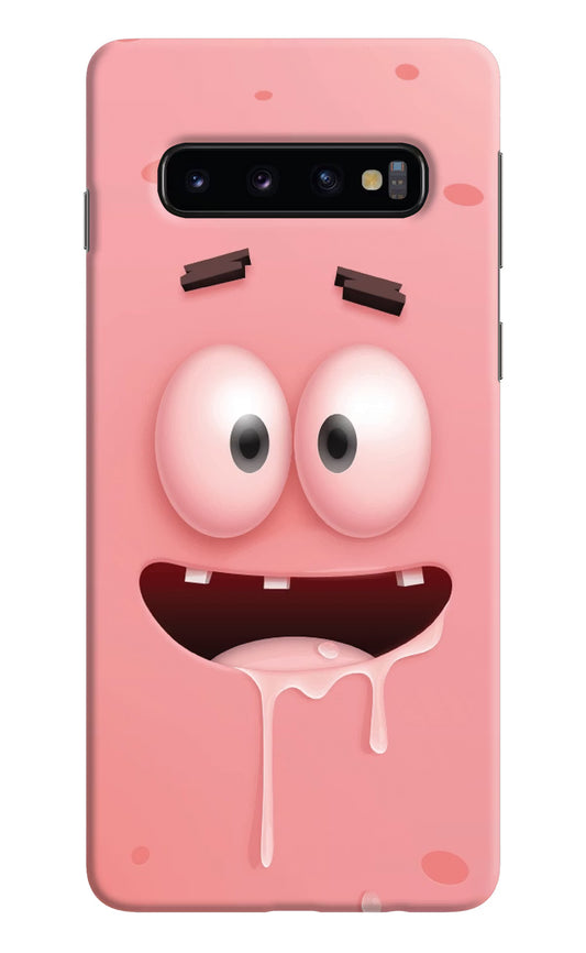 Sponge 2 Samsung S10 Hard Case Back Cover by Casekaro