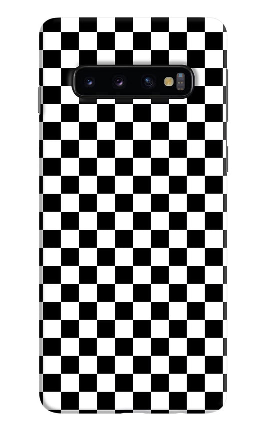 Chess Board Samsung S10 Hard Case Back Cover by Casekaro