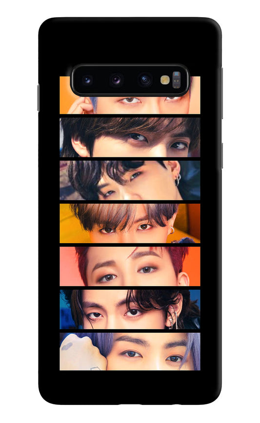 BTS Eyes Samsung S10 Hard Case Back Cover by Casekaro