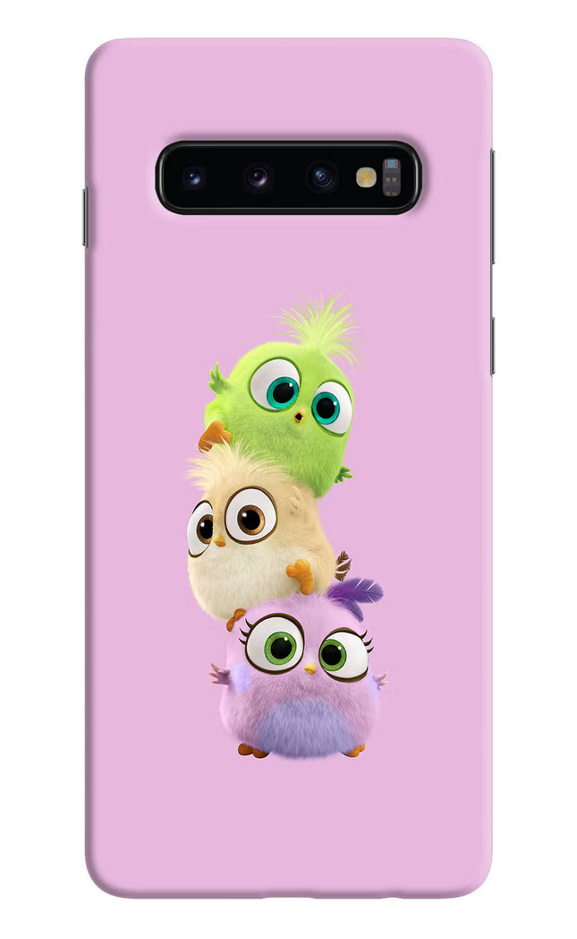 Cute Little Birds Samsung S10 Hard Case Back Cover by Casekaro