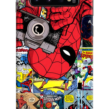 Spider Man Samsung S10 Hard Case Back Cover by Casekaro