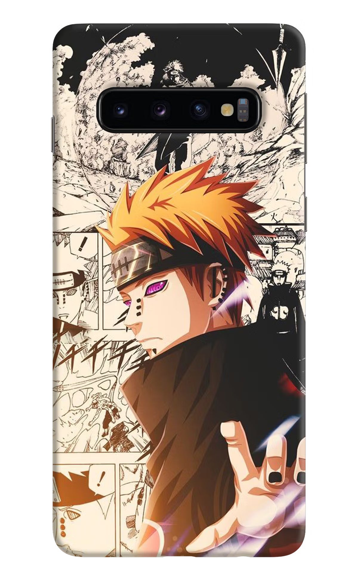 Pain Anime Samsung S10 Hard Case Back Cover by Casekaro