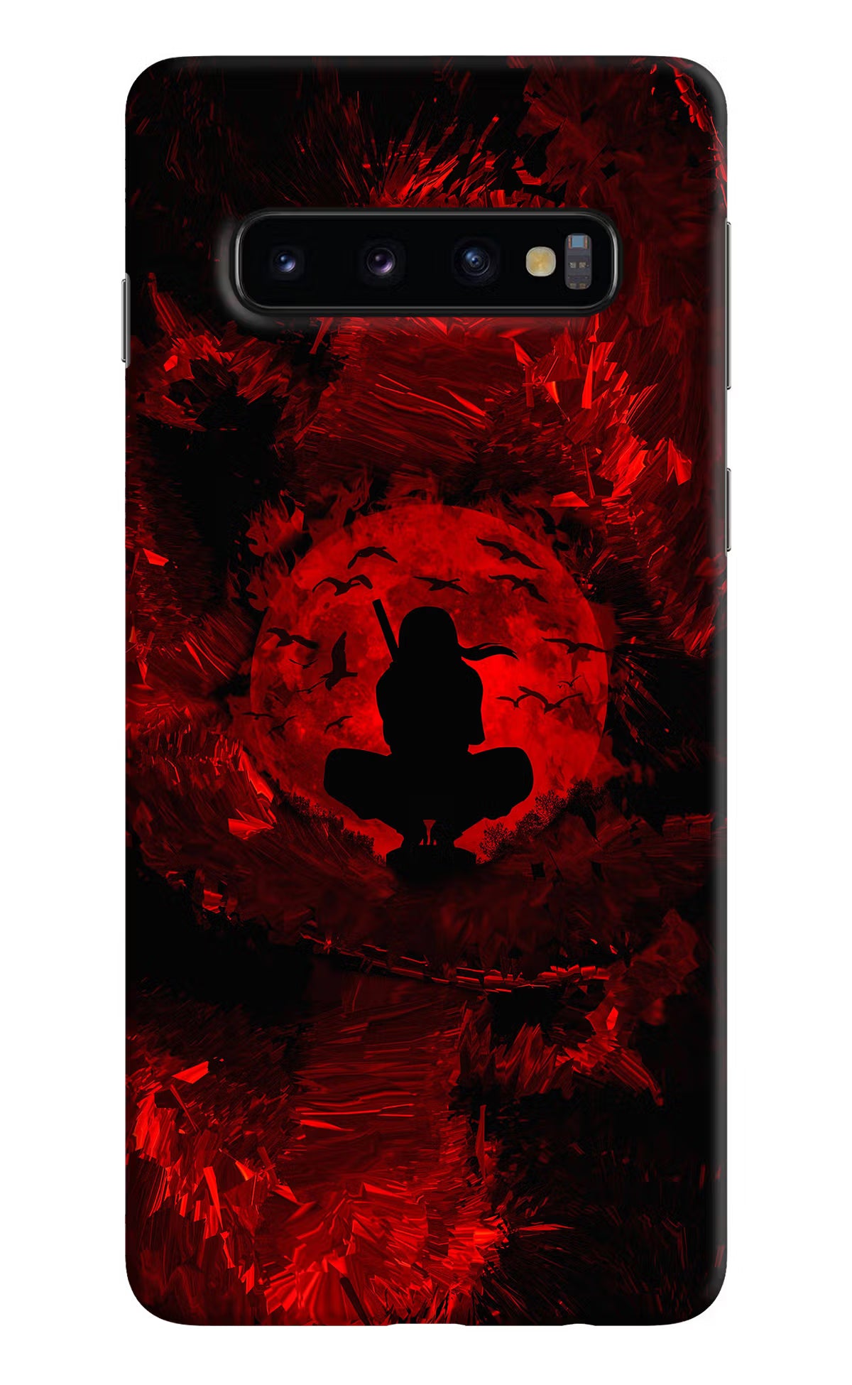 Itachi Uchiha Samsung S10 Hard Case Back Cover by Casekaro