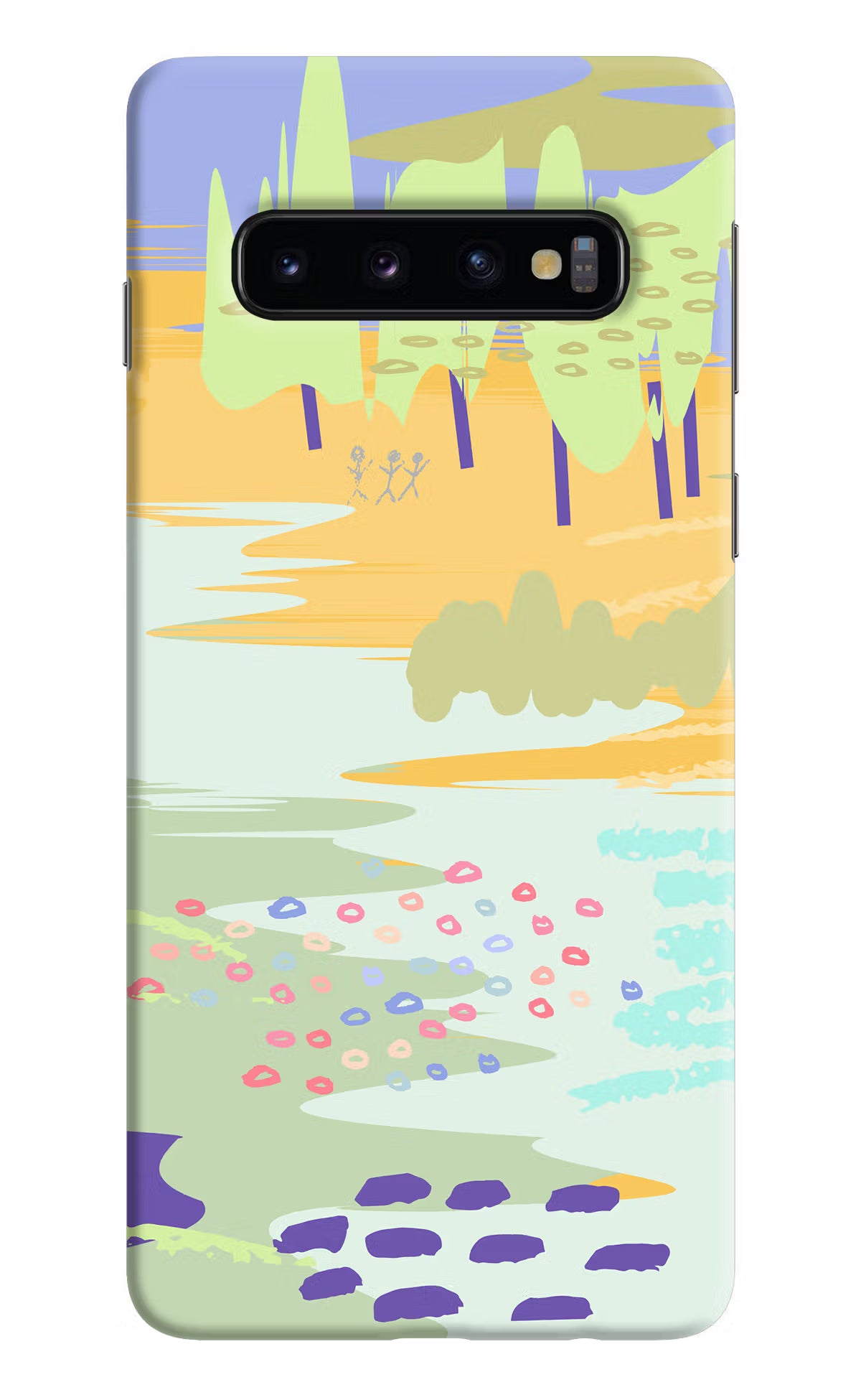 Scenery Samsung S10 Hard Case Back Cover by Casekaro