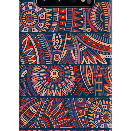 African Culture Design Samsung S10 Hard Case Back Cover by Casekaro