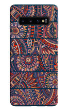 African Culture Design Samsung S10 Hard Case Back Cover by Casekaro