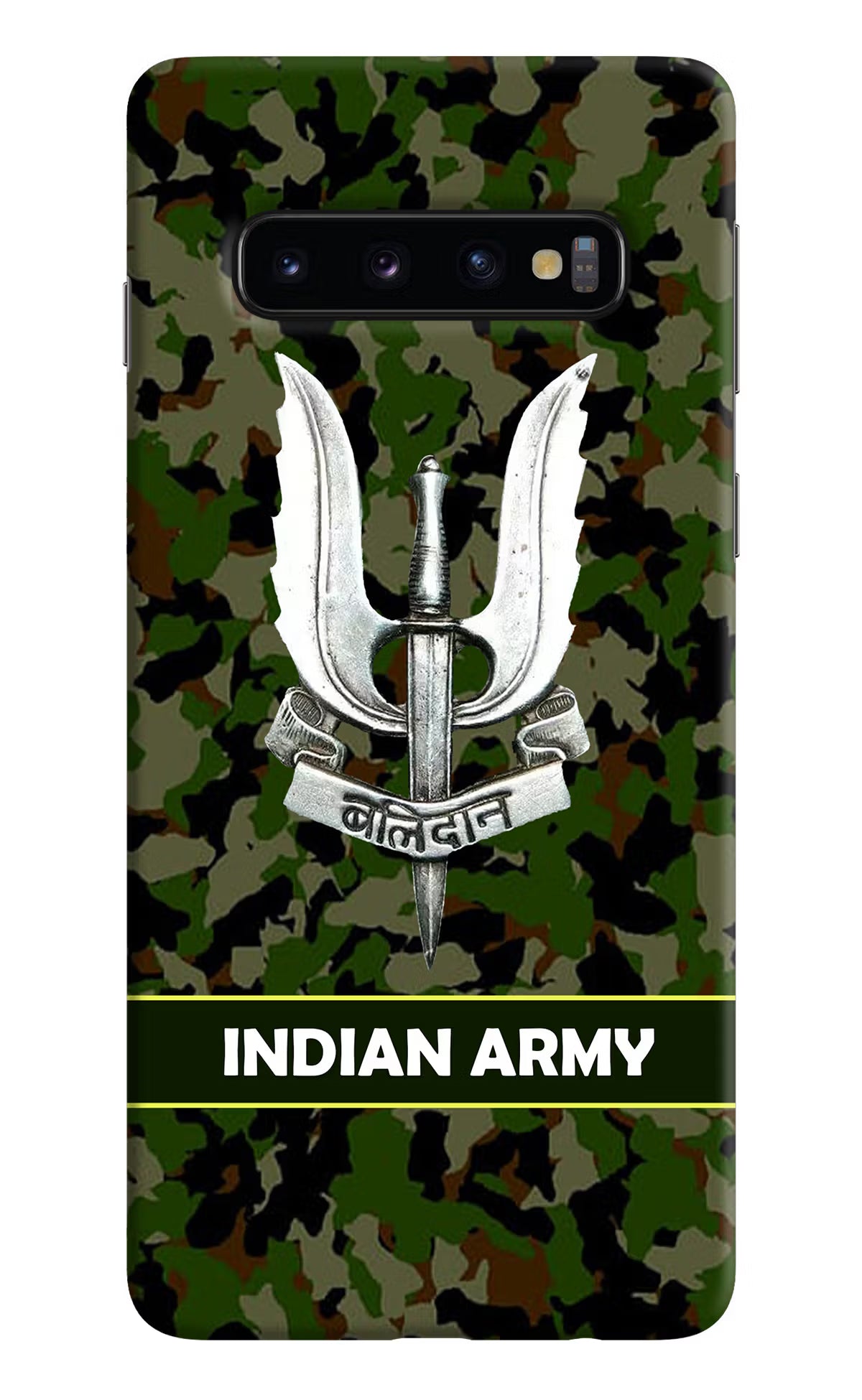 Balidan Indian Logo Samsung S10 Hard Case Back Cover by Casekaro