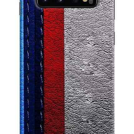 BMW Stripes Samsung S10 Hard Case Back Cover by Casekaro