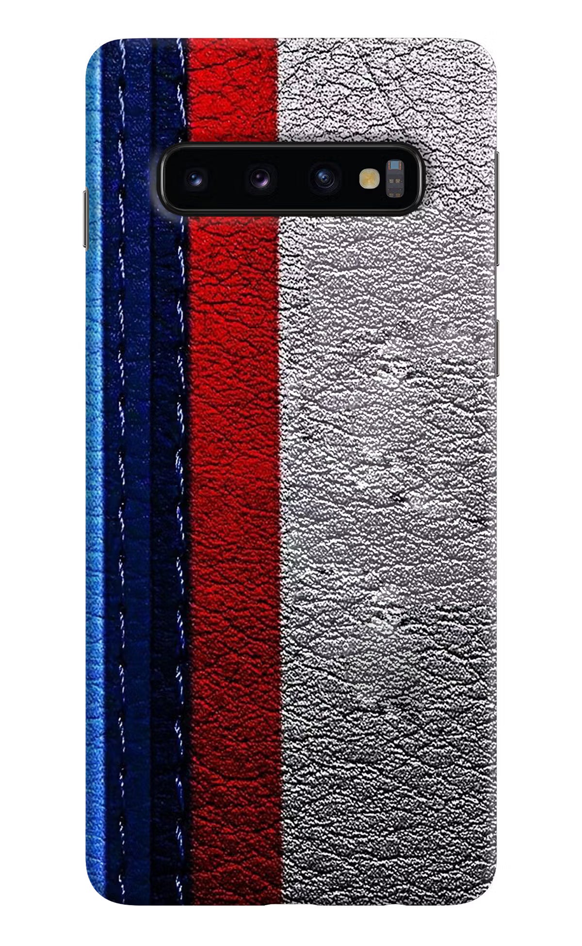 BMW Stripes Samsung S10 Hard Case Back Cover by Casekaro