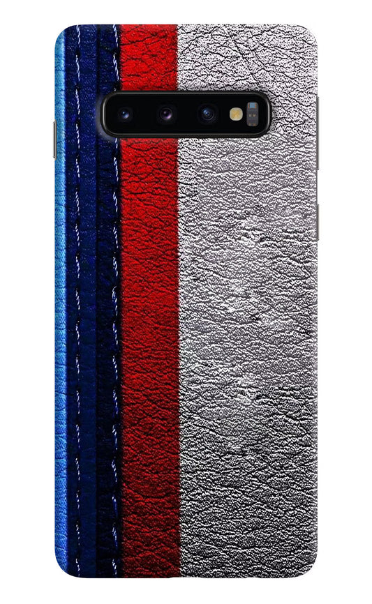 BMW Stripes Samsung S10 Hard Case Back Cover by Casekaro