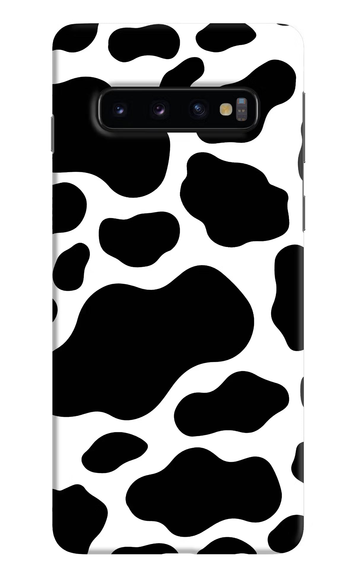 Cow Spots Samsung S10 Hard Case Back Cover by Casekaro