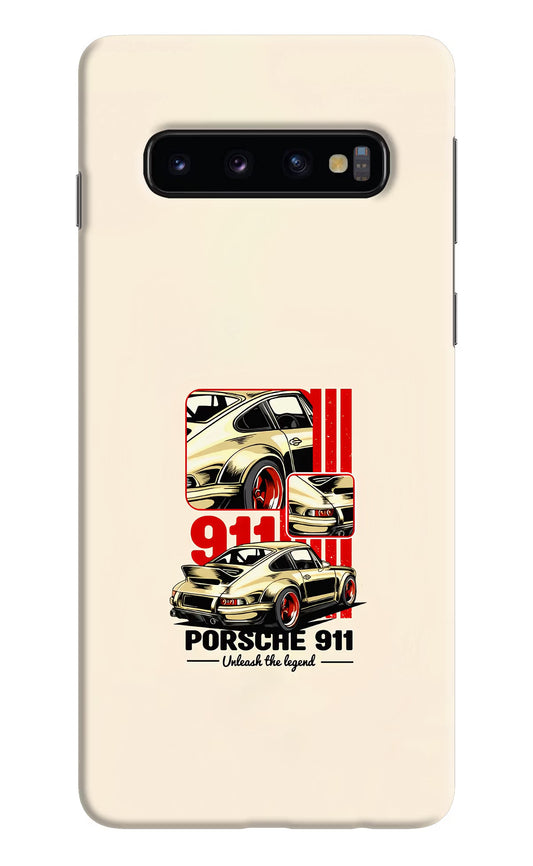 Classic Porsche 911 Samsung S10 Hard Case Back Cover by Casekaro
