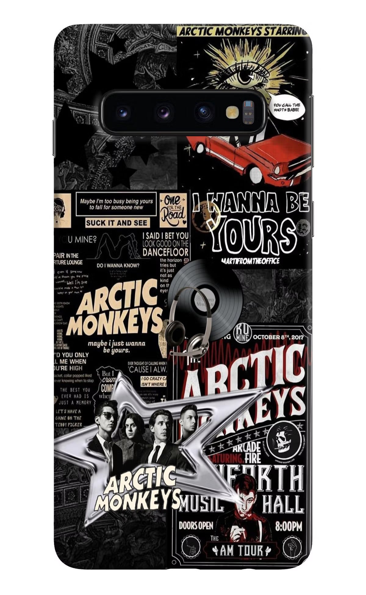 Arctic Monkeys Samsung S10 Hard Case Back Cover by Casekaro