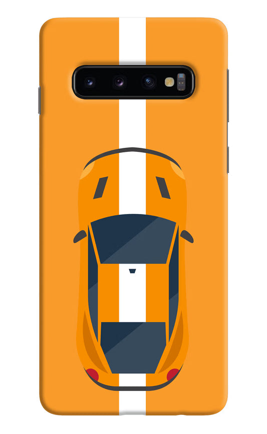 Highway Pursuit Samsung S10 Hard Case Back Cover by Casekaro