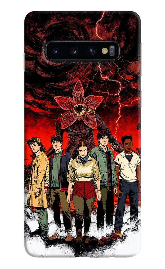 Ordinary Things Characters Samsung S10 Hard Case Back Cover by Casekaro