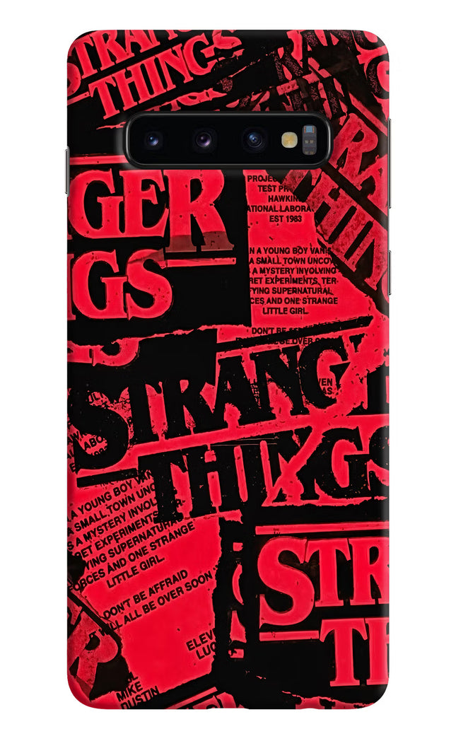 Ordinary Things Samsung S10 Hard Case Back Cover by Casekaro