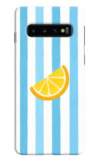 Summer Lemon Samsung S10 Hard Case Back Cover by Casekaro
