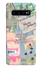 Studio Ghibli Samsung S10 Hard Case Back Cover by Casekaro