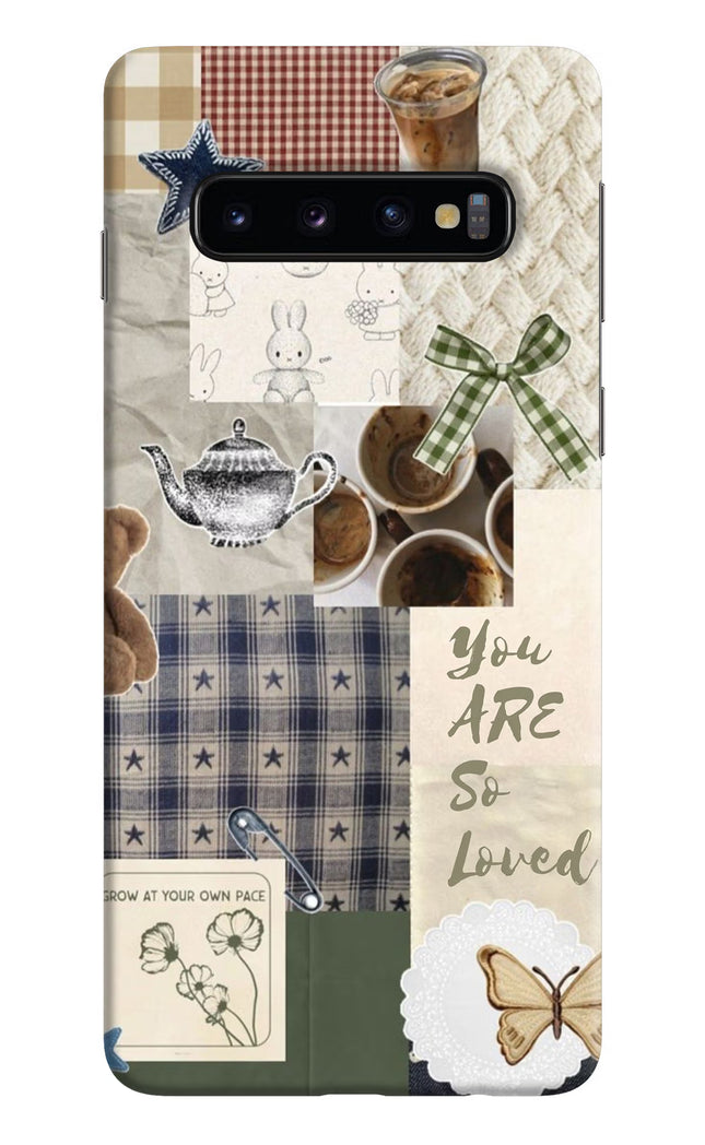 Cookie Samsung S10 Hard Case Back Cover by Casekaro