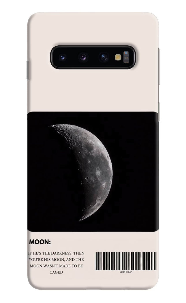 Moon Phase Samsung S10 Hard Case Back Cover by Casekaro